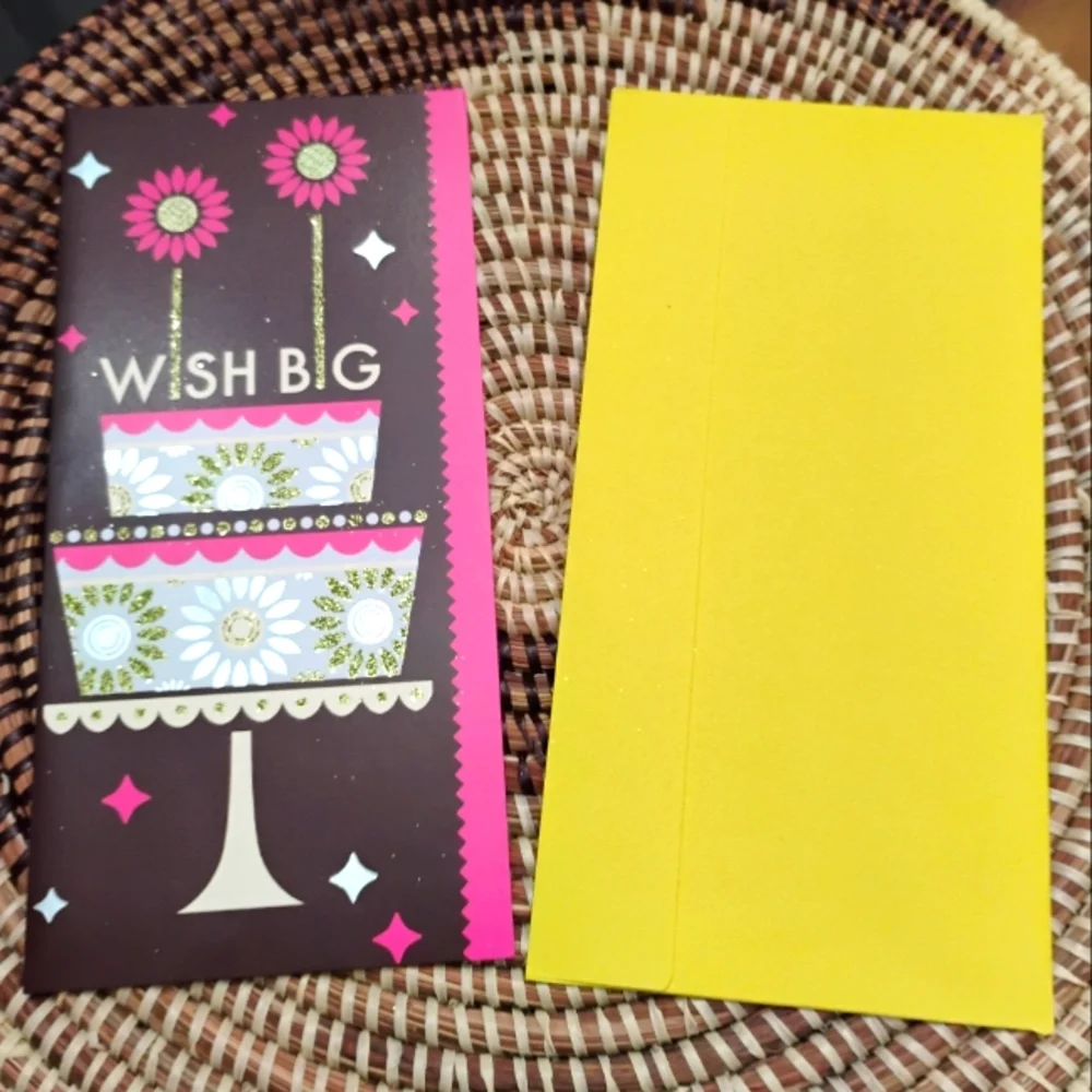 2 Festive Birthday Celebration Greeting Cards